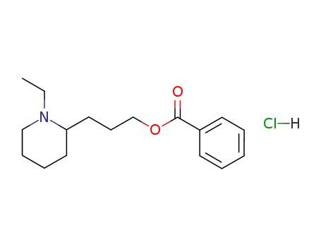 3-(1-에틸-2-피페리딜)프로필 벤조에이트 염산염