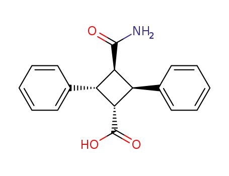 Molecular Structure of 109212-92-2 ((+/-)-α-truxillic acid monoamide)