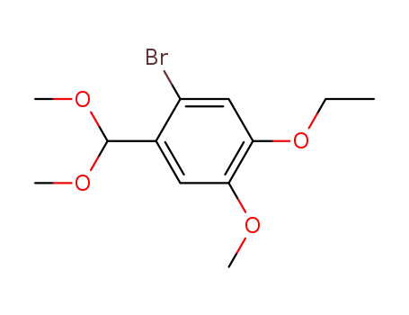 6-bromo-3-methoxy-4-ethoxybenzaldehyde dimethyl acetal