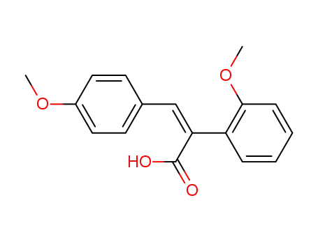 2-(2-methoxy-phenyl)-3-(4-methoxy-phenyl)-acrylic acid
