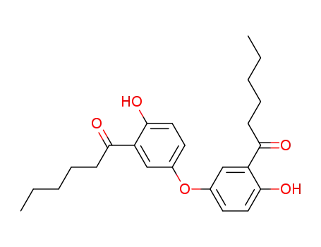 1-Hexanone, 1,1'-[oxybis(6-hydroxy-3,1-phenylene)]bis-