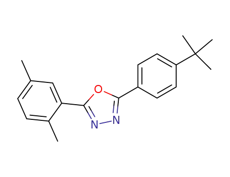 2-(4'-t-butylphenyl)-5-(2,5-dimethylphenyl)-1,3,4-oxadiazole