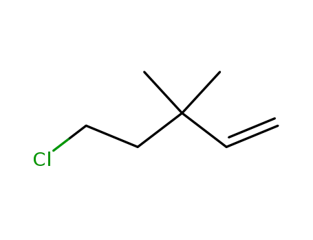 3,3-dimethylpent-4-enyl chloride