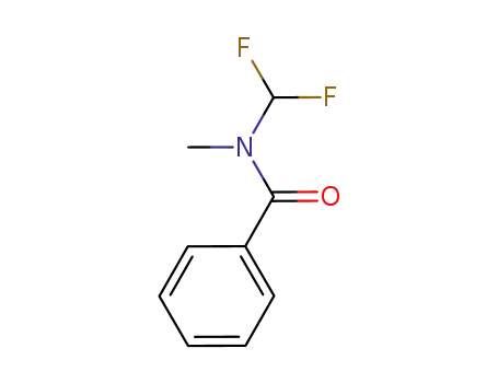 Molecular Structure of 933994-74-2 (Benzamide,  N-(difluoromethyl)-N-methyl-)