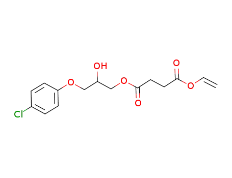 Molecular Structure of 935477-90-0 (1-O-vinylsuccinyl-chlorphenesin)