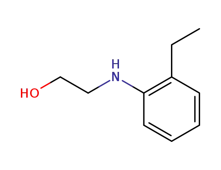 Molecular Structure of 30573-52-5 (2-[(2-ethylphenyl)amino]ethanol)