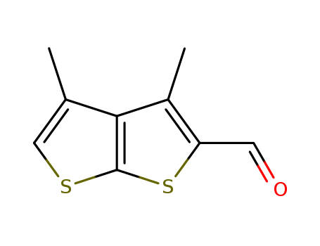 Thieno[2,3-b]thiophene-2-carboxaldehyde,3,4-dimethyl-