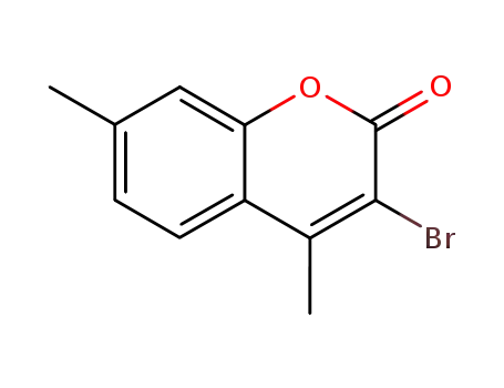 2H-1-Benzopyran-2-one, 3-bromo-4,7-dimethyl-