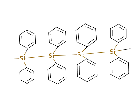 Molecular Structure of 1590-85-8 (Tetrasilane, 1,4-dimethyl-1,1,2,2,3,3,4,4-octaphenyl-)