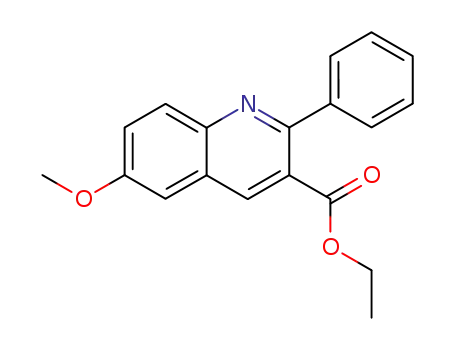 6-methoxy-2-phenyl-quinoline-3-carboxylic acid ethyl ester