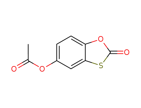 2-oxo-1,3-benzoxathiol-5-yl acetate