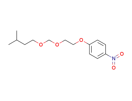 p-Nitro-phenyl-β-isopentyloxy-methoxyethylether