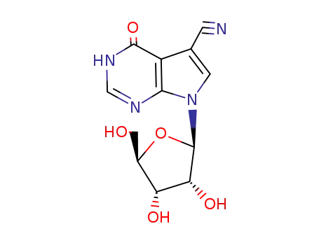 4-oxo-7-pentofuranosyl-4,7-dihydro-1H-pyrrolo[2,3-d]pyrimidine-5-carbonitrile
