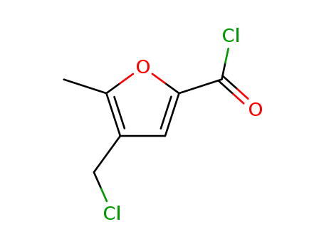 2-FURANCARBONYLCHLORIDE,4-(CHLOROMETHYL)-5-METHYL-