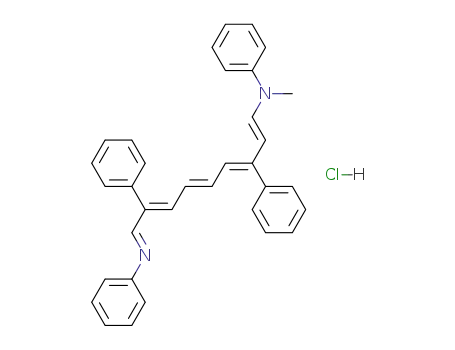 9-(N-methylanilino)-2,7-diphenyl-2,4,6,8-nonatetraenylidene(phenyl)ammonium chloride
