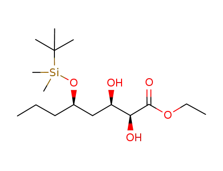 ethyl (2S,3R,5R)-5-(tert-butyldimethylsilyloxy)-2,3-dihydroxyoctanoate