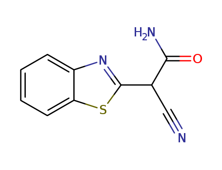 2-BENZO[D]THIAZOLEACETAMIDE,A-CYANO-