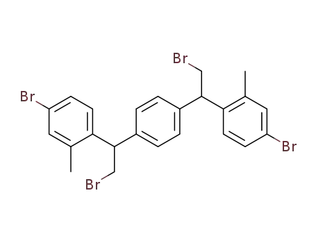 Molecular Structure of 345942-35-0 (C<sub>24</sub>H<sub>22</sub>Br<sub>4</sub>)