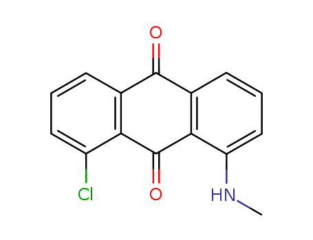 9,10-Anthracenedione, 1-chloro-8-(methylamino)-