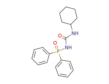 Molecular Structure of 20559-86-8 (Urea, N-cyclohexyl-N'-(diphenylphosphinyl)-)