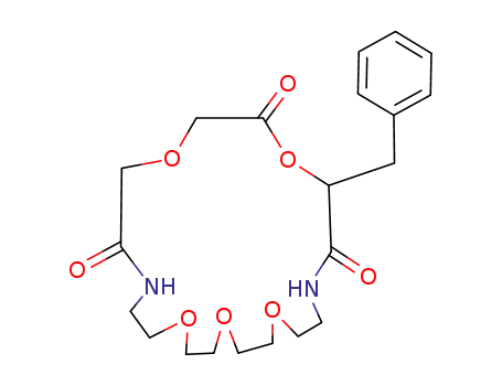 2-benzyl-1,7,10,13,16-pentaoxa-4,16-diaza-3,7,21-cycloheneicosanetrione