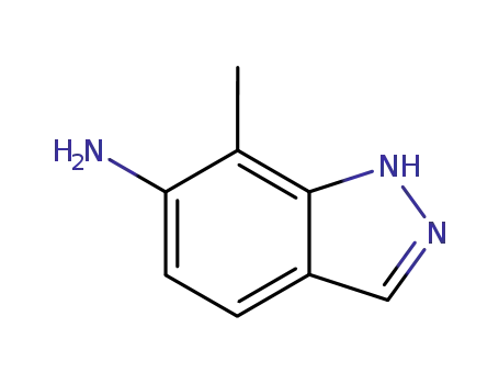 1H-인다졸-6-아민,7-메틸-(9CI)