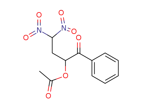 1,1-Dinitro-3-acetoxy-4-phenyl-butanon-<sup>(4)</sup>