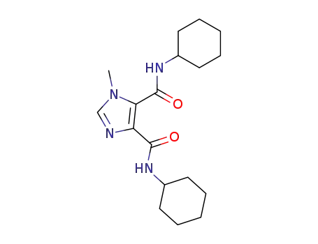 N,N-dicyclohexyl-1-methyl-4,5-imidazoledicarboxamide
