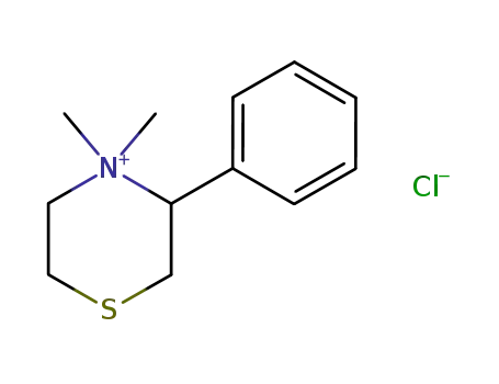 Thiomorpholinium, 4,4-dimethyl-3-phenyl-, chloride