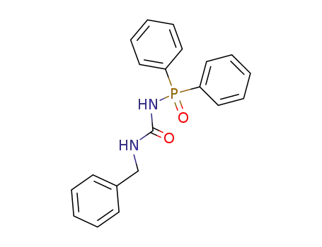 Molecular Structure of 6779-21-1 (Urea, N-(diphenylphosphinyl)-N'-(phenylmethyl)-)
