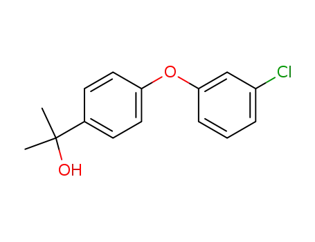 3-chlorophenyl 4-(hydroxyisopropyl)phenyl ether