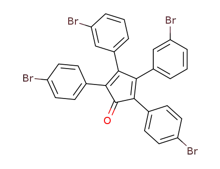 2,5-Bis-(4-bromo-phenyl)-3,4-bis-(3-bromo-phenyl)-cyclopenta-2,4-dienone
