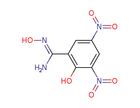 2-hydroxy-3,5-dinitro-benzamide oxime