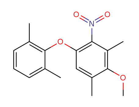 1-(2,6-dimethyl-phenoxy)-4-methoxy-3,5-dimethyl-2-nitro-benzene