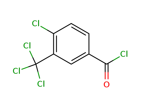 4-chloro-3-trichloromethyl-benzoyl chloride