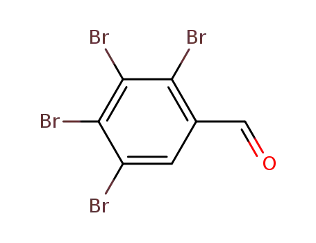 Molecular Structure of 98278-82-1 (2,3,4,5-tetrabromobenzaldehyde)