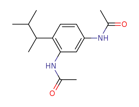 <i>N</i>,<i>N</i>'-[4-(1,2-dimethyl-propyl)-<i>m</i>-phenylene]-bis-acetamide