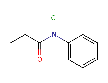 Molecular Structure of 67097-66-9 (<i>N</i>-chloro-propionanilide)