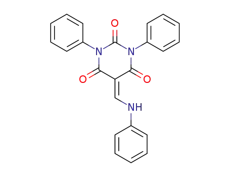 1,3-diphenyl-5-[(phenylamino)methylidene]pyrimidine-2,4,6(1H,3H,5H)-trione