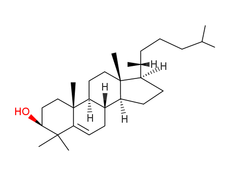 Cholest-5-en-3-ol,4,4-dimethyl-, (3b)- cas  1253-88-9