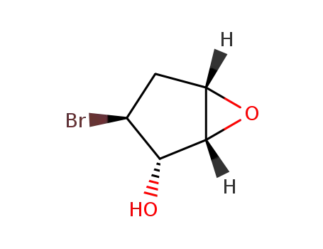 Molecular Structure of 16326-27-5 (3-bromo-6-oxabicyclo[3.1.0]hexan-2-ol)