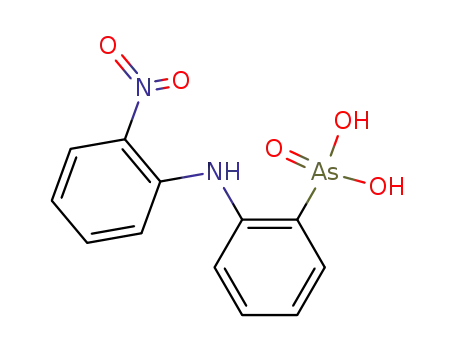 Molecular Structure of 876497-37-9 ([2-(2-nitro-anilino)-phenyl]-arsonic acid)