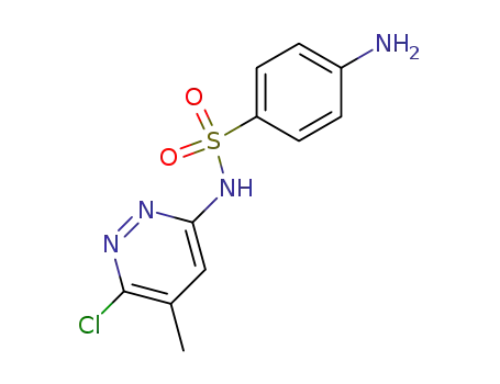 4-amino-<i>N</i>-(6-chloro-5-methyl-pyridazin-3-yl)-benzenesulfonamide
