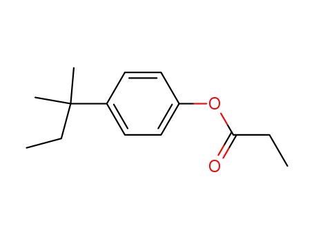 propionic acid-(4-<i>tert</i>-pentyl-phenyl ester)