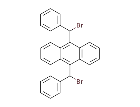 Molecular Structure of 10273-79-7 (9,10-bis-(α-bromo-benzyl)-anthracene)