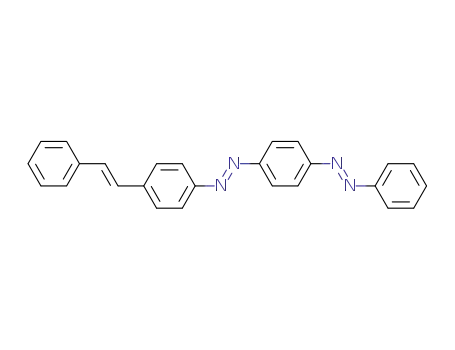 1-(phenyl-<i>trans</i>-azo)-4-(<i>trans</i>-stilben-4-yl-<i>trans</i>-azo)-benzene
