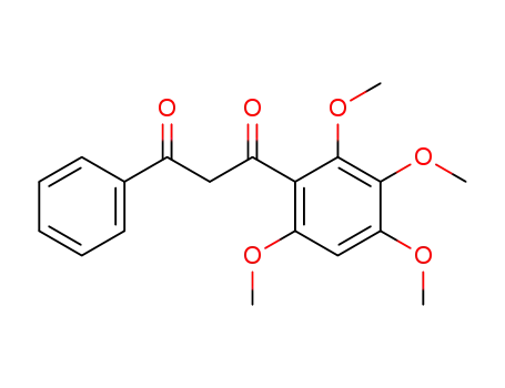 1-phenyl-3-(2,3,4,6-tetramethoxy-phenyl)-propane-1,3-dione