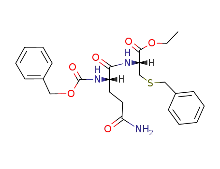 <i>S</i>-benzyl-<i>N</i>-(<i>N</i><sup>2</sup>-benzyloxycarbonyl-L-glutaminyl)-L-cysteine ethyl ester