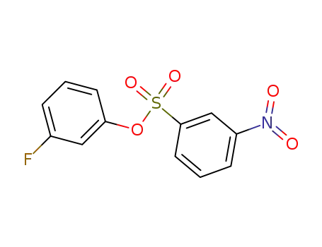 3-nitro-benzenesulfonic acid-(3-fluoro-phenyl ester)