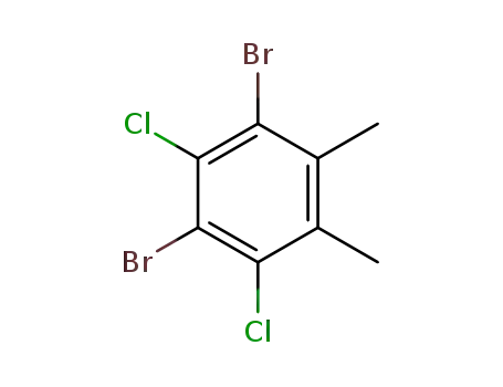 1,3-dibromo-2,4-dichloro-5,6-dimethyl-benzene